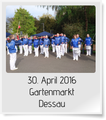 30. April 2016 Gartenmarkt  Dessau